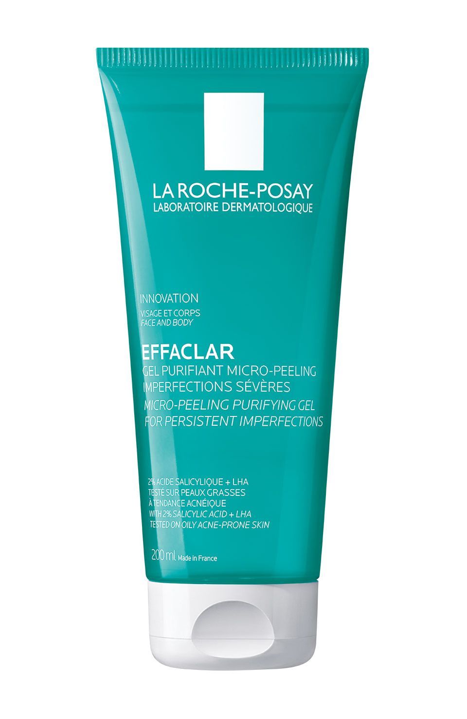 La Roche-Posay Effaclar Micro-Peeling Face and Body Cleansing Gel 200ml