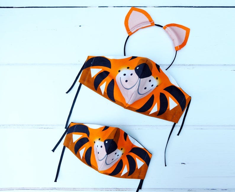 Animal Face Mask, from £12.50