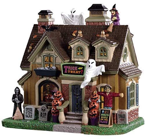 Amazon Is Selling a Halloween Village House That Lights up