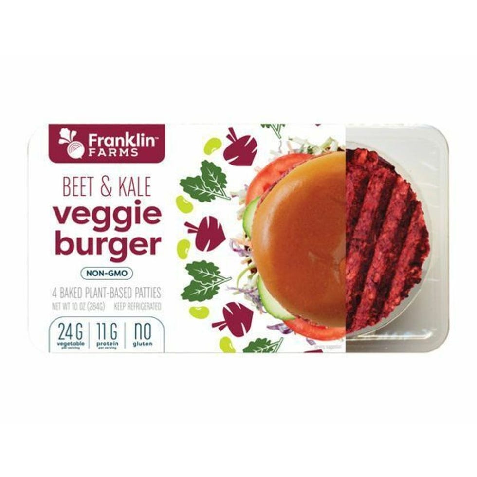 Beet and Kale Veggie Burger 