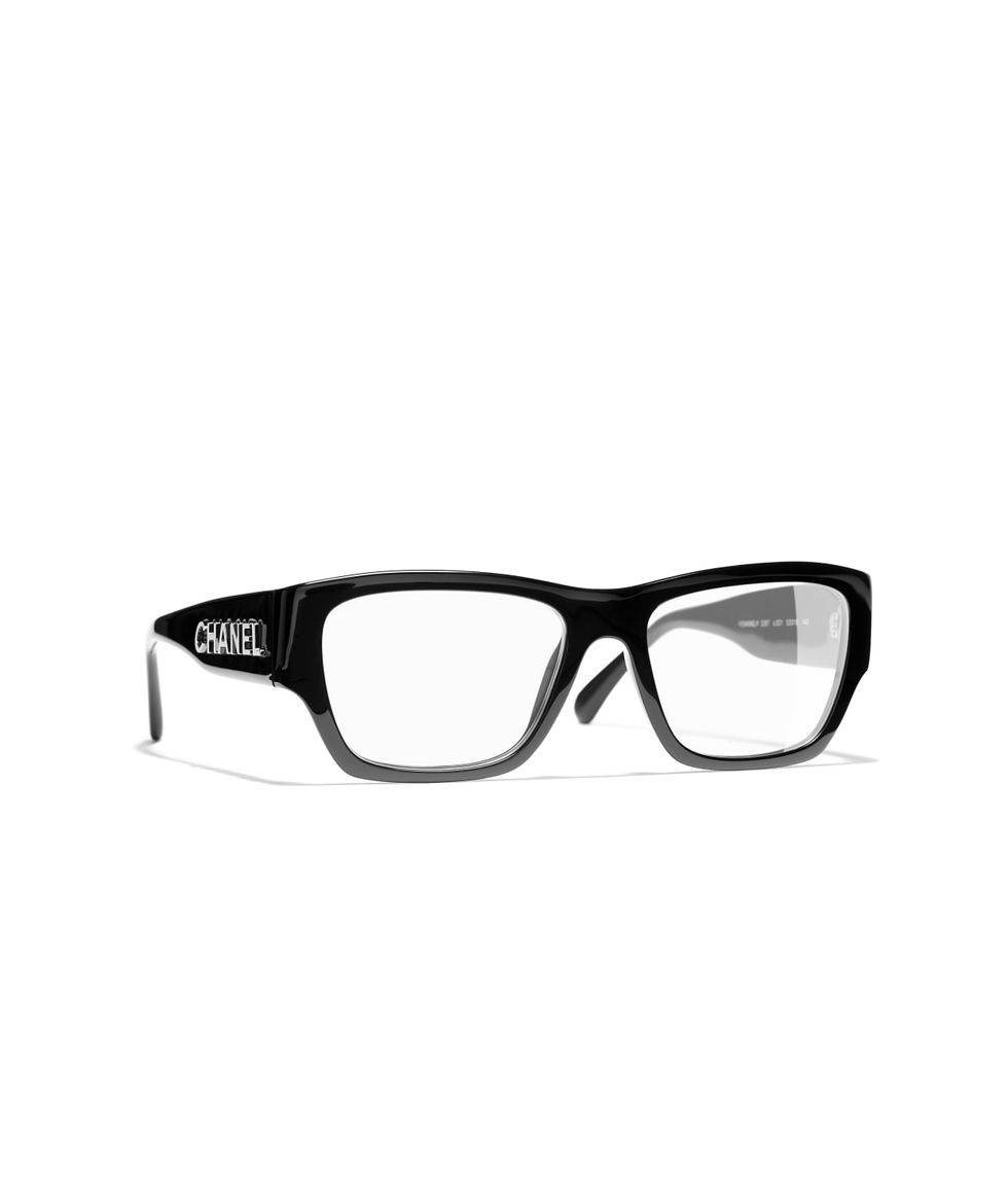 New CHANEL CH 2171 101 53mm Black Eyeglasses Frames Italy