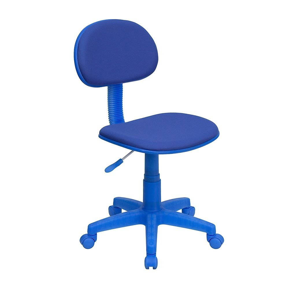 kids desk chair blue