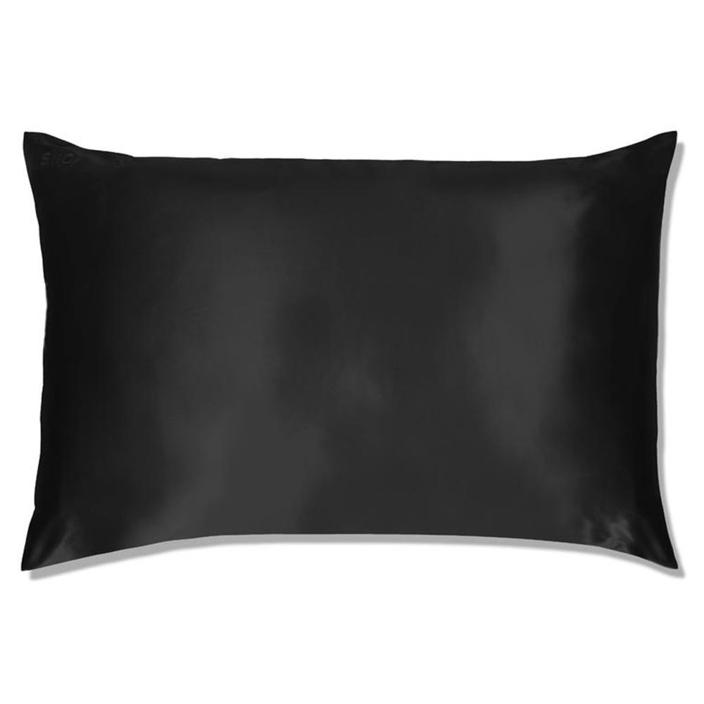 Black Silk Pillowcase