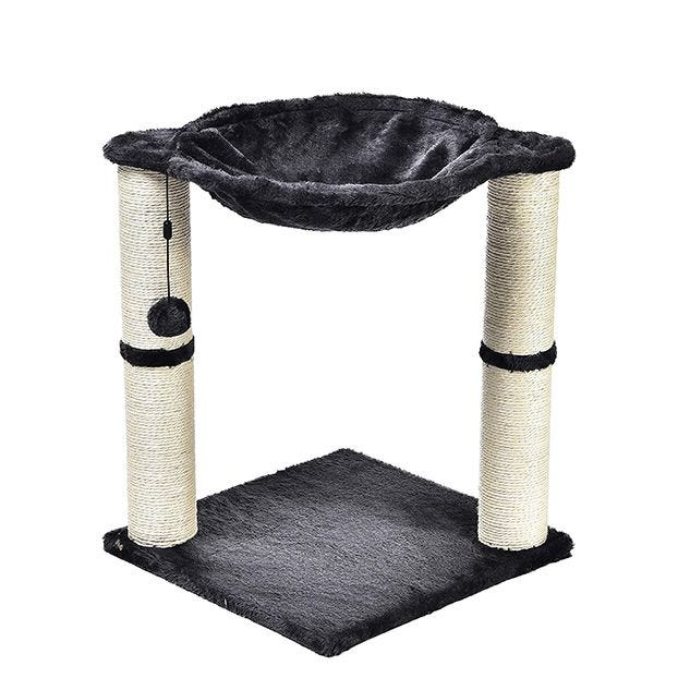 AmazonBasics Cat Condo Tree Tower With Hammock Bed And Scratching Post