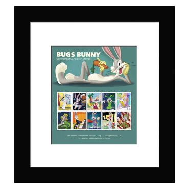 Bugs Bunny Framed Stamp