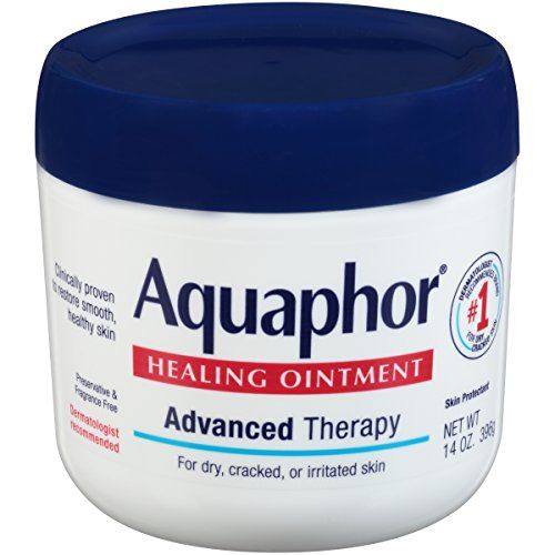 Aquaphor Healing Ointment - Moisturizing Skin Protectant for Dry Cracked Hands, Heels and Elbows, Use After Hand Washing - 14 Oz Jar