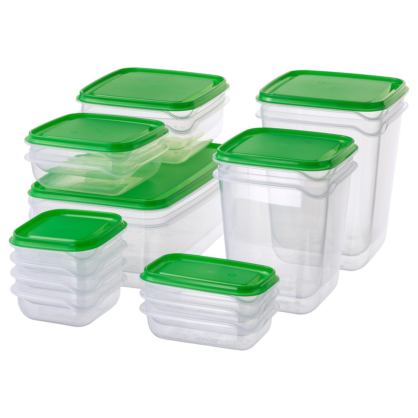 hard plastic storage bins