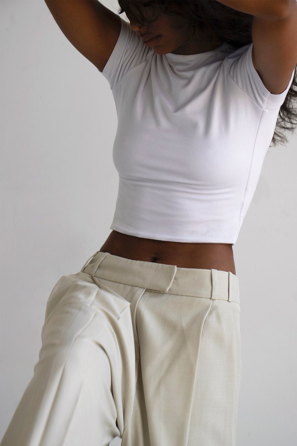 Buy London Rag White Basic Sleeveless Crop Top in White 2024