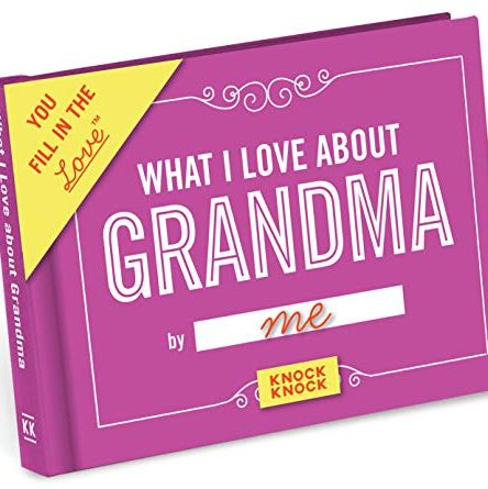 What I Love about Grandma Fill-in-the-Blank Journal