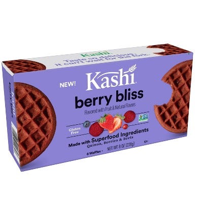 Berry Bliss Gluten-Free Frozen Waffles