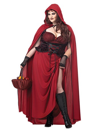Dark Red Riding Hood Costume, £44.99