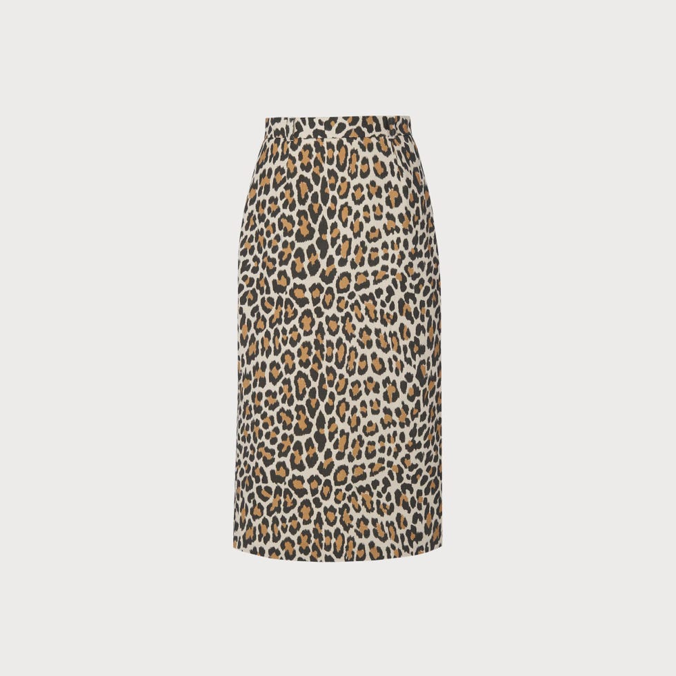 Giovanna Leopard Print Pencil Skirt, £60 (was £150)