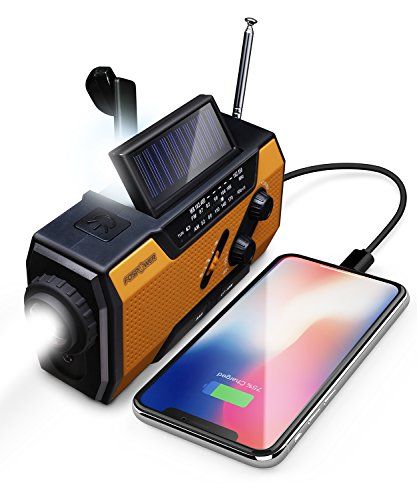 Emergency Solar Hand Crank Portable Radio