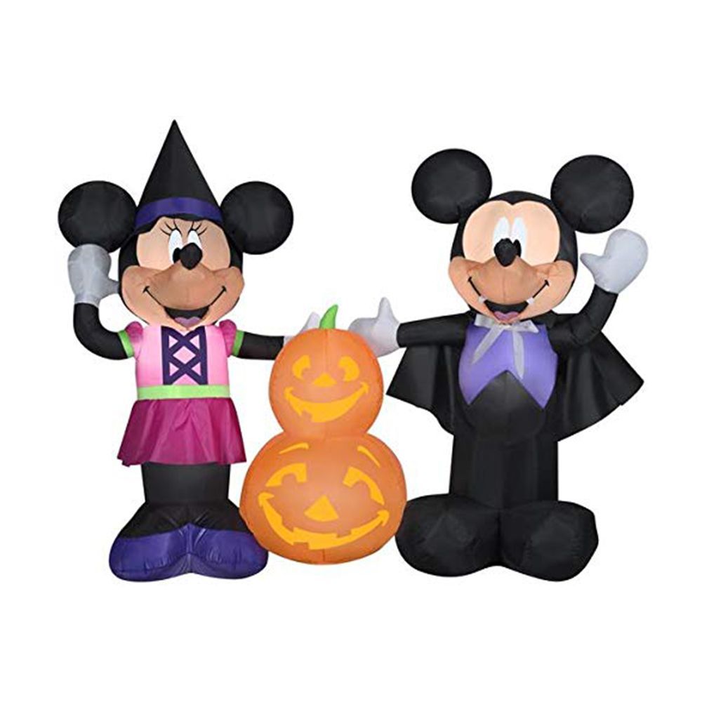 Mickey and Minnie Pumpkin Inflatable
