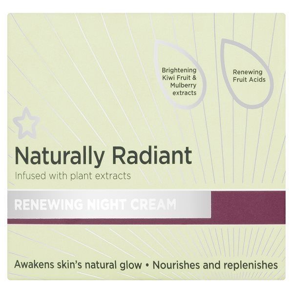 Superdrug Naturally Radiant Renewing Night Cream 