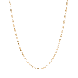 Medium Gold Figaro Chain Necklace