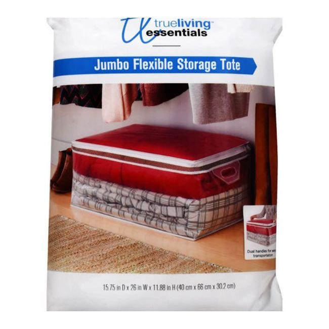 Jumbo Flexible Storage Tote