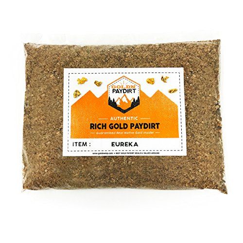Goldn Gold Paydirt Eureka Panning Pay Dirt Bag – Gold Prospecting Concentrate