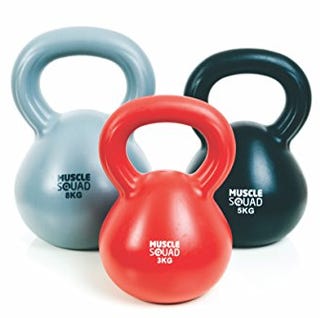 MuscleSquad 3, 5, 8 kg Kettlebell – Set of 3 MuscleSquad 3, 5, 8 kg Kettlebell – Set of 3