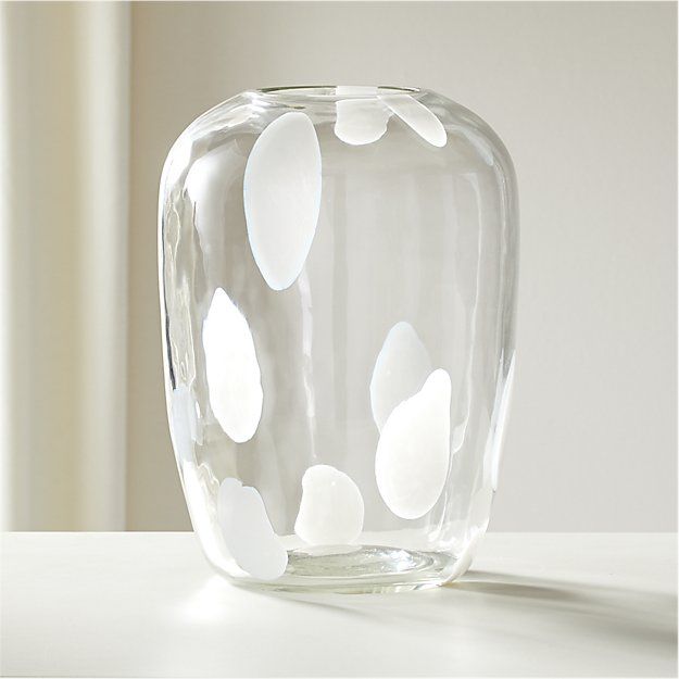 Voir Clear Glass Vase