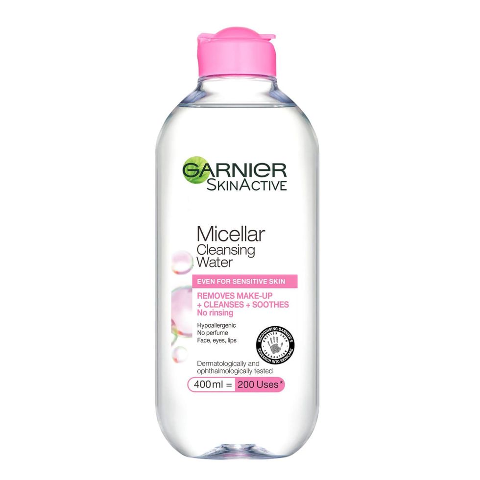 Garnier Micellar Water Facial Cleanser and Makeup Remover for Sensitive Skin
