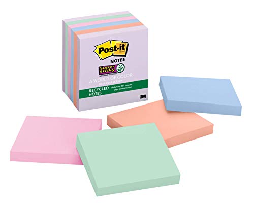 Super Sticky Recycled Notes