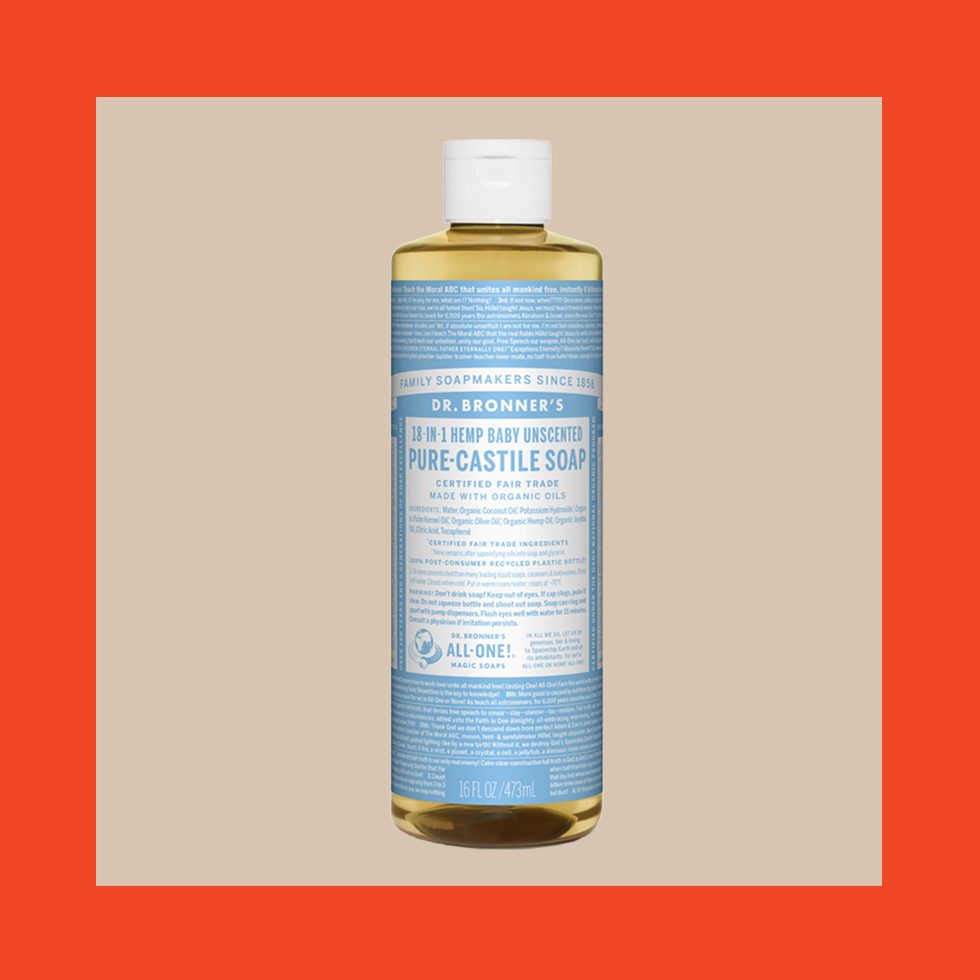 Dr. Bronner's Baby Unscented Pure-Castile Liquid Soap