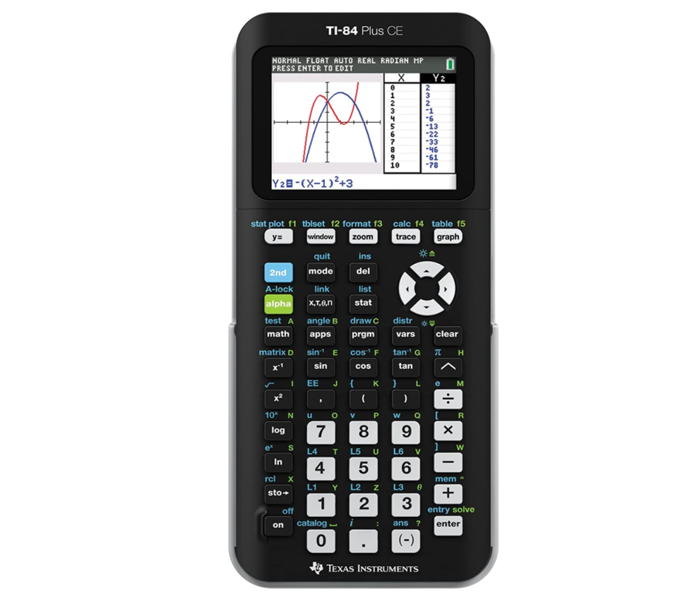 TI-84 Plus CE Color Graphing Calculator