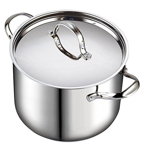 Cooks Standard 8-Quart Stainless Steel Stock Pot 