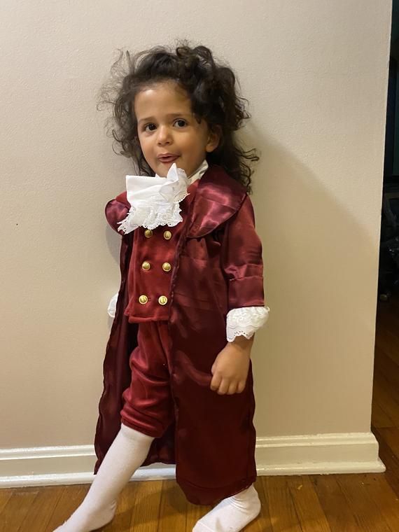 Kids Historical Alexander Hamilton Costume By Dress Up America 