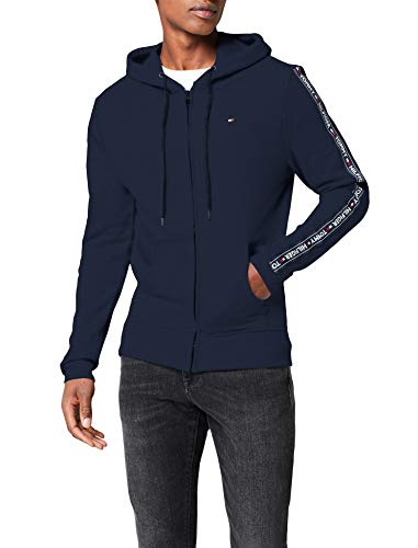 Tommy Hilfiger felpa con cappuccio e cerniera