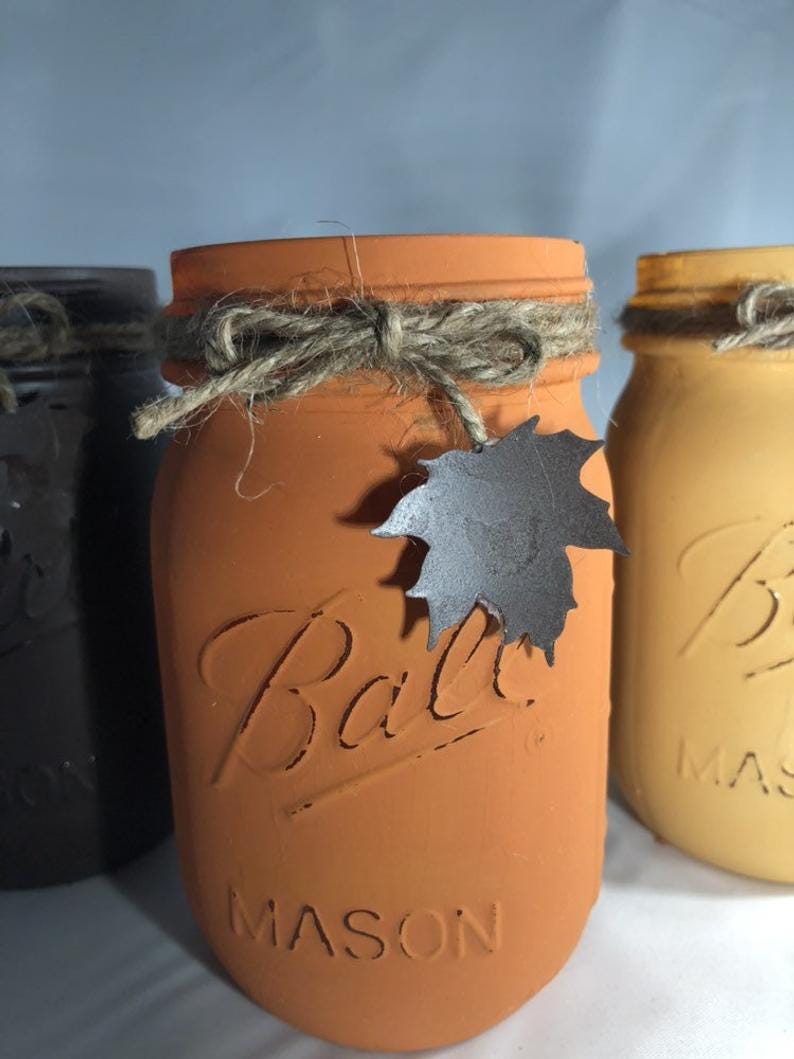 Fall Mason Jar 