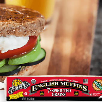 7-Sprouted Grains English Muffins (Pack of 6) 