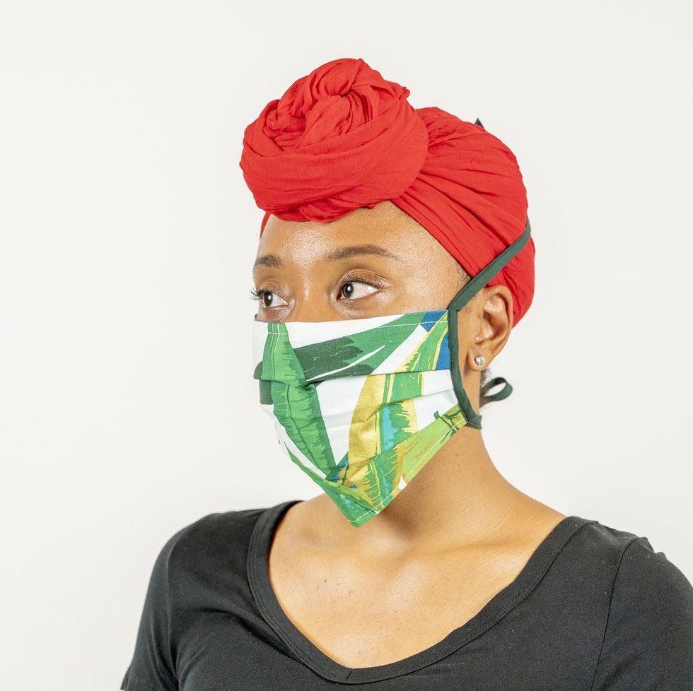 Washable Face Masks With Ties