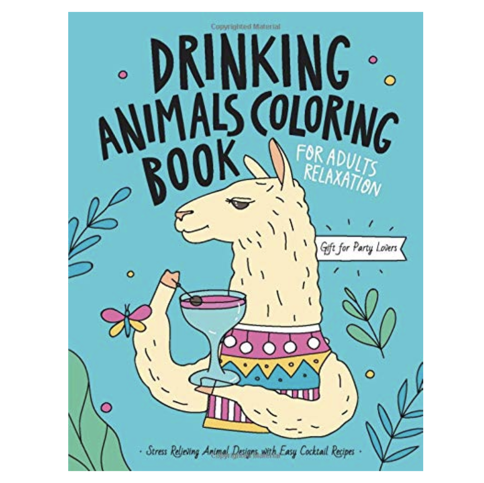 Animals Coloring Book for Adults: Cute Animal Adult Coloring Books for Women & Men, Stress Relieving Magical Coloring Book Gift on Birthday, Christmas, Best Adult Relaxation Animals Coloring Pages [Book]
