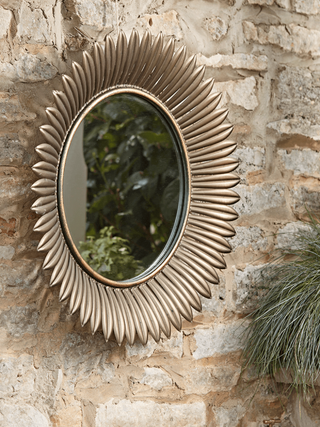 Sunburst Outdoor Mirror