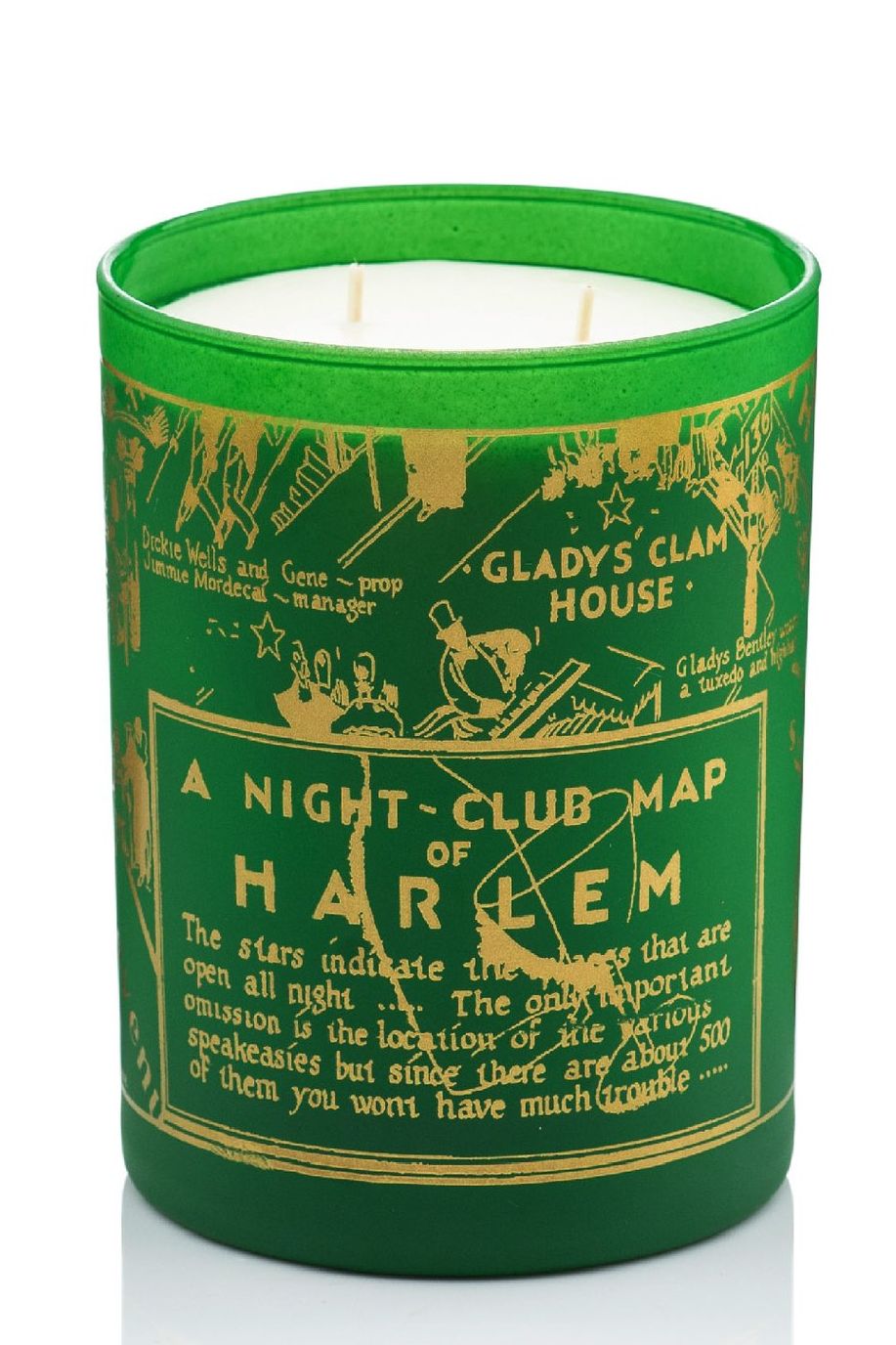 “Holiday” Nightclub Map Candle