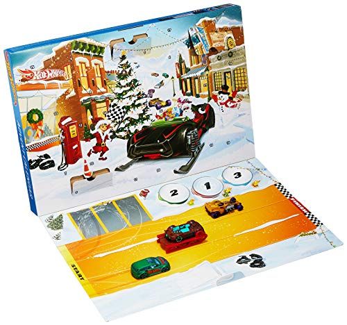 amazon hot wheels advent calendar