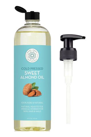 Pure Body Naturals Almond Oil for Hair and Skin