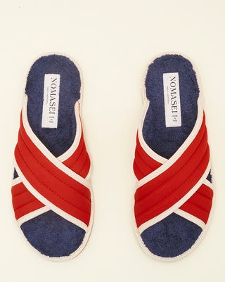 Hotel de la Plage Mule in Neoprene & Sponge red Hotel de la Plage Mule in Neoprene & Sponge red