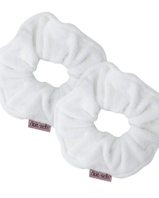Microfiber Towel Scrunchies - White Microfiber Towel Scrunchies - White