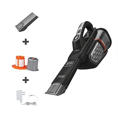 BLACK+DECKER DUSTBUSTER 20V MAX* Handheld Vacuum, Cordless, Grey
