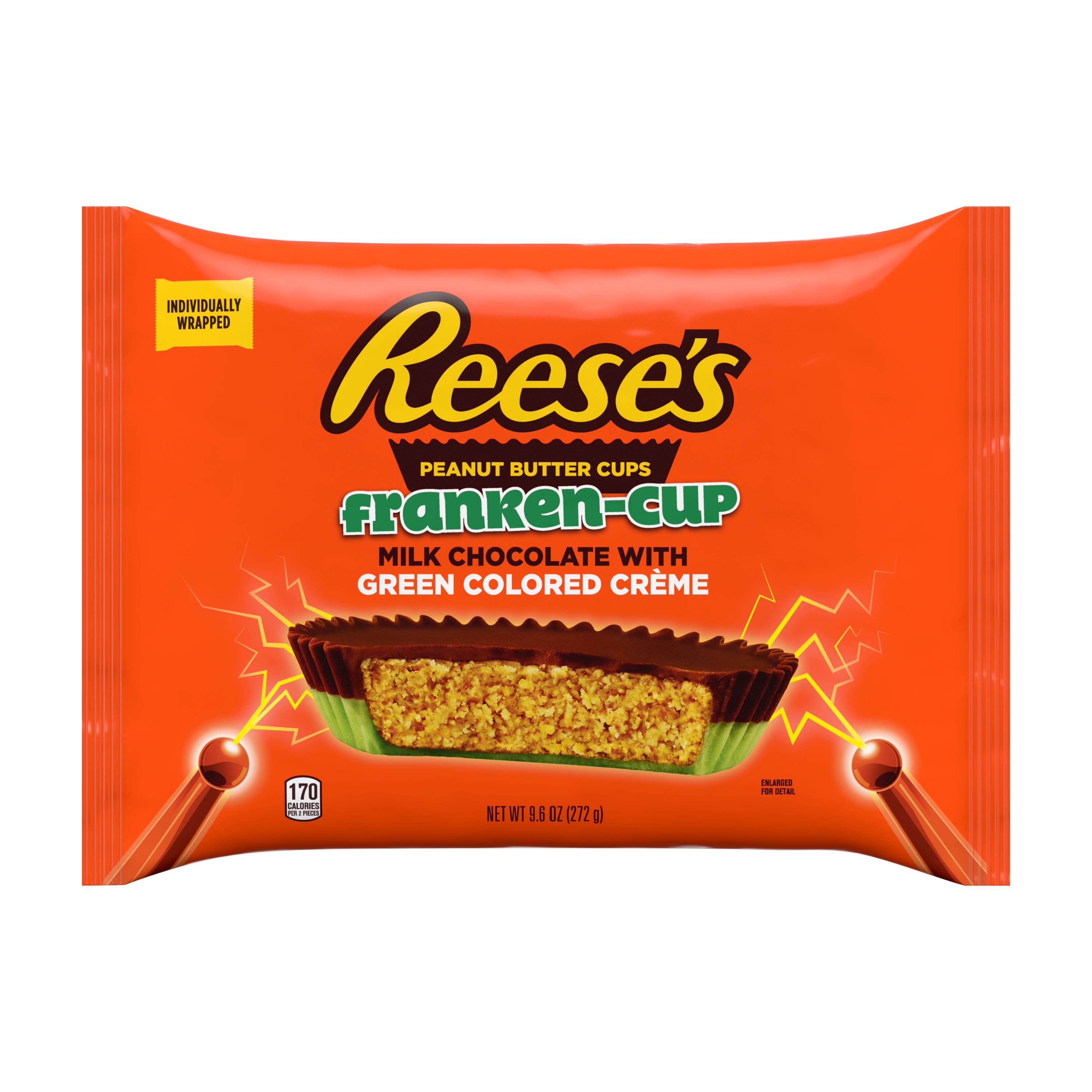 Reese's Halloween Franken Cups Snack Size Candy