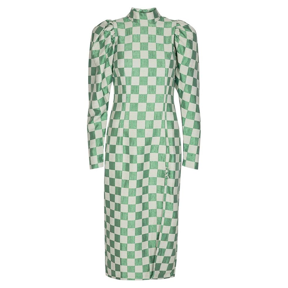 Theresa Checkered Dress