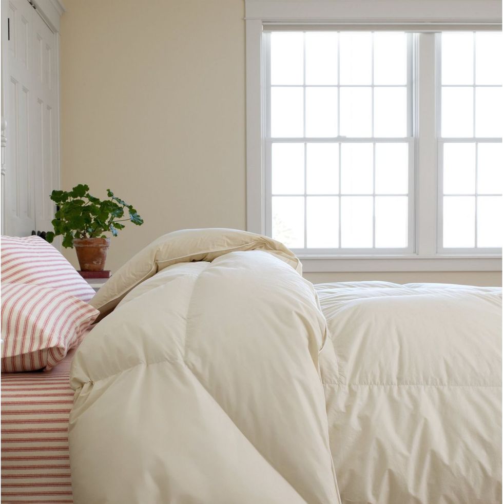 Make An Easy Duvet Cover With Any Flat Sheet! - A Beautiful Mess