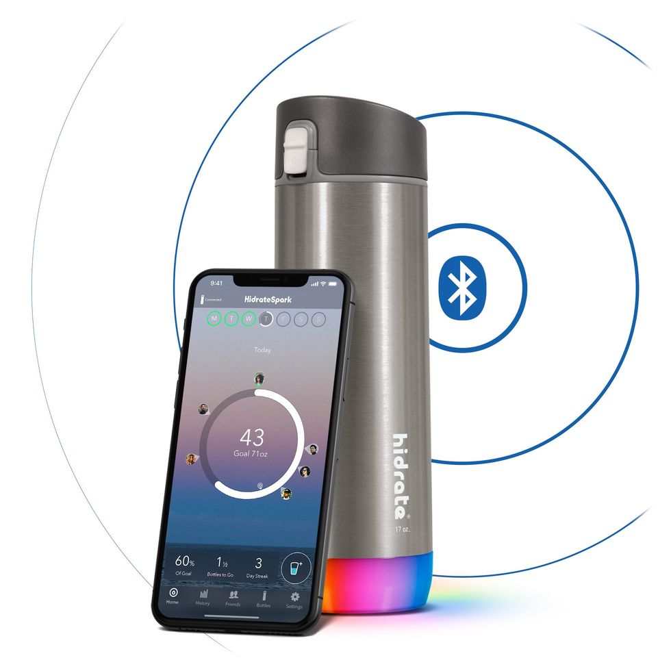 HidrateSpark Steel Bluetooth Smart Water Bottle