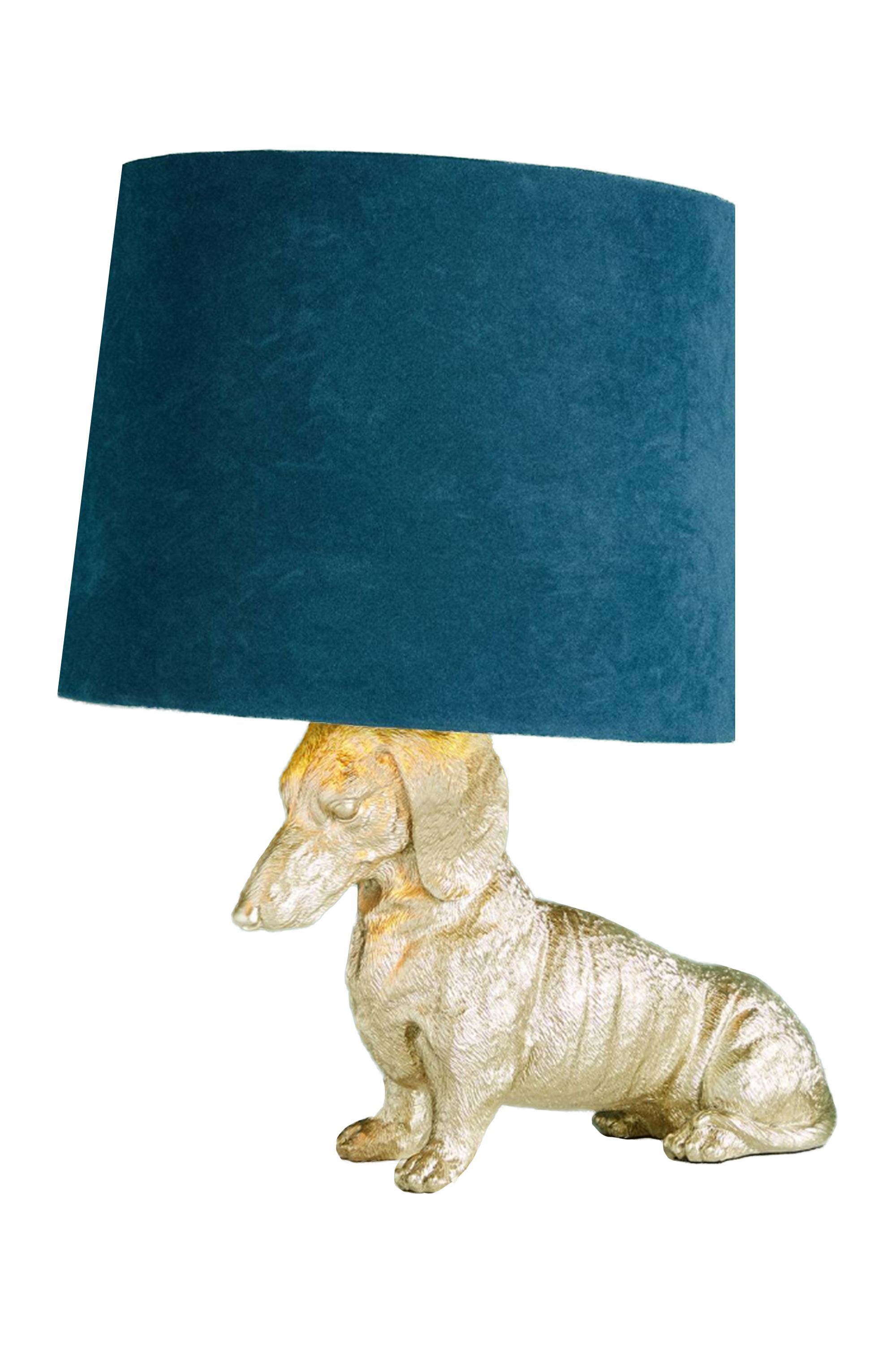 anthropologie dachshund lamp