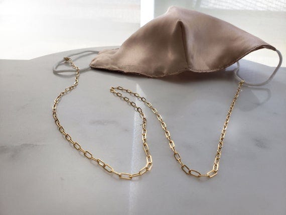 Mask Chain Mask Lanyard Mask Connector Neck Chain for Mask 