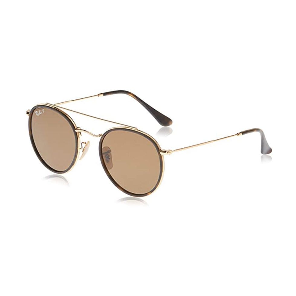 Ray-Ban RB3647N Double Bridge Round Sunglasses