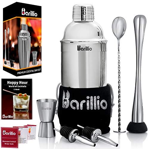 Barillio Elite Cocktail Shaker Set